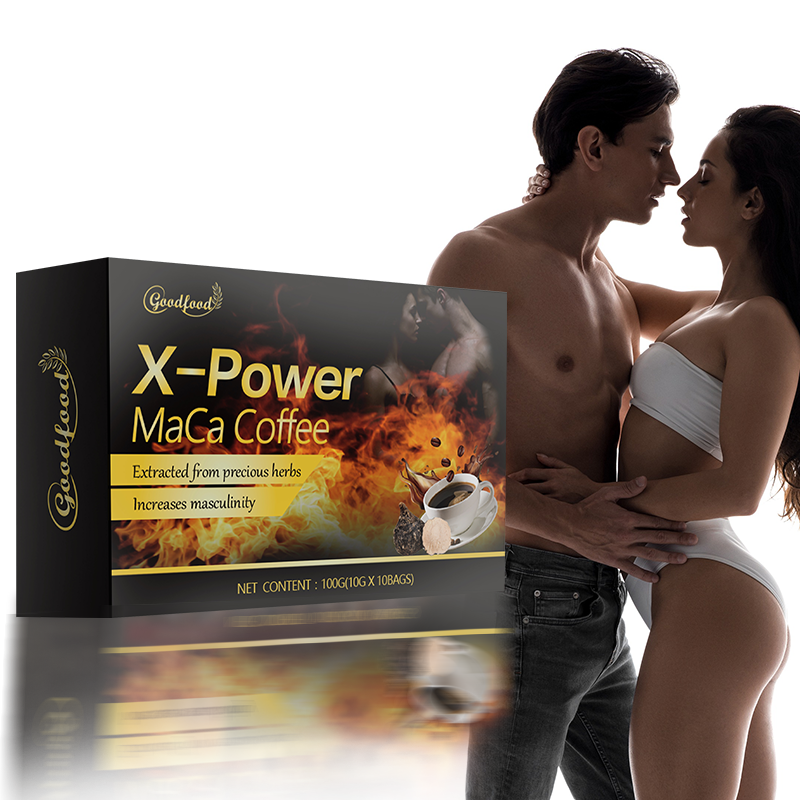 Hot Selling Men's Maca Coffee High Quality Health Care Energy Product For Fertility Available Chocolate Fruit Flavors Box