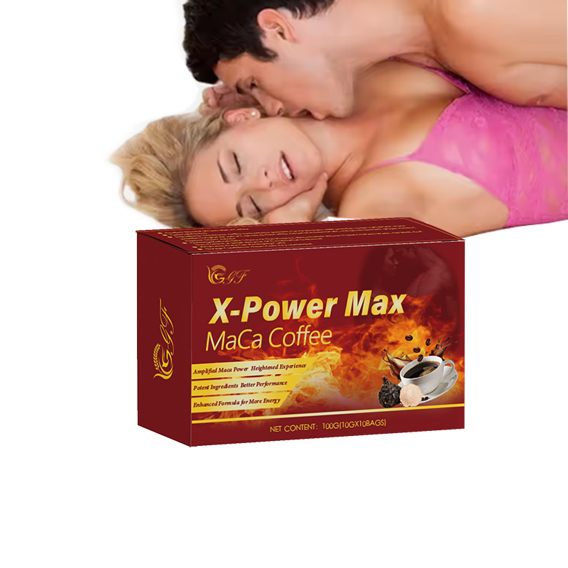 Factory Price Hot Sale X Power Coffee 100% Chinese Herbal Men's Energy Increase Libido Maca Instant Coffee