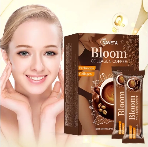 Private Label Slimming Keto Diet Instant Coffee Pure Collagen Flavored Chocolate Fruit Bitter Weight Loss Bloom Collagen Coffee