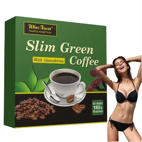 Natural Slimming Green Coffee Instant Meal Replacement Powder Chocolate Weight Loss Coffee For Effective Control Fit Weight