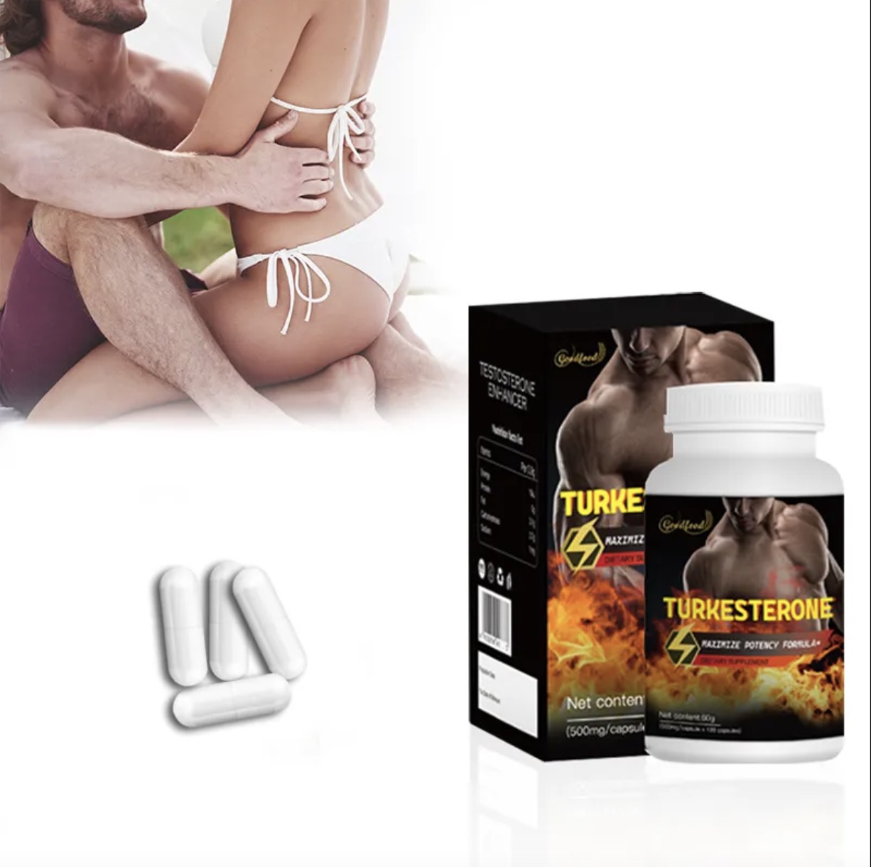Oem Men's Energy Tablets Fertility Maca Root Capsule Male Powder Extract For Adults Not For Pregnant Women