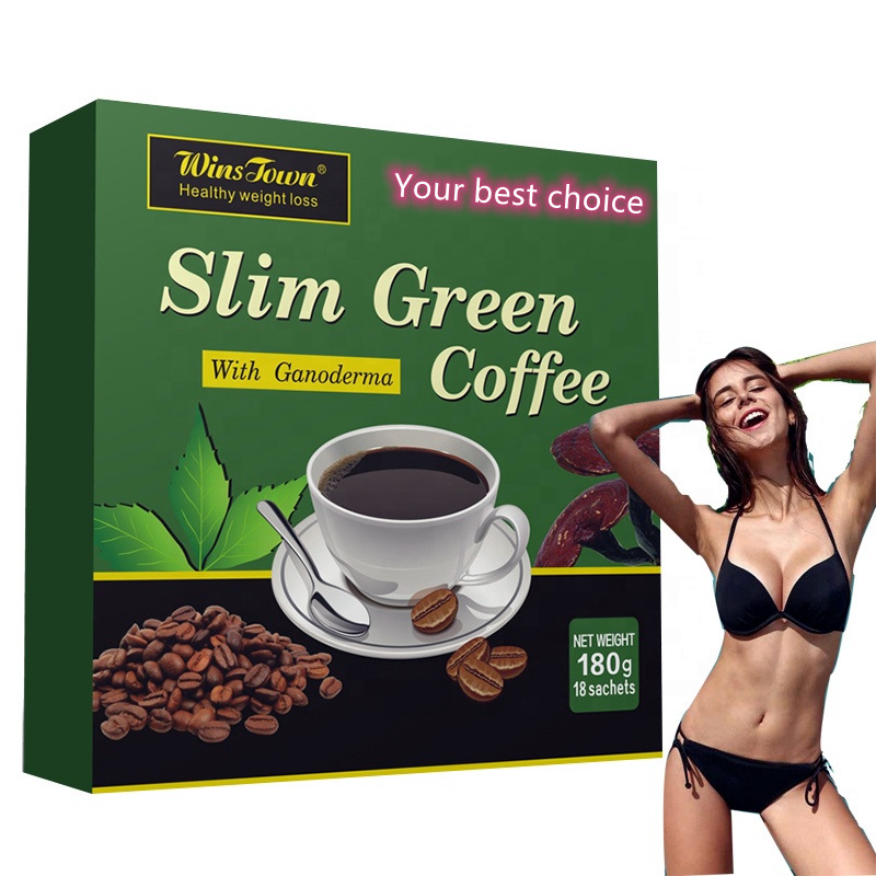 Natural Slimming Green Coffee Instant Meal Replacement Powder Chocolate Weight Loss Coffee For Effective Control Fit Weight