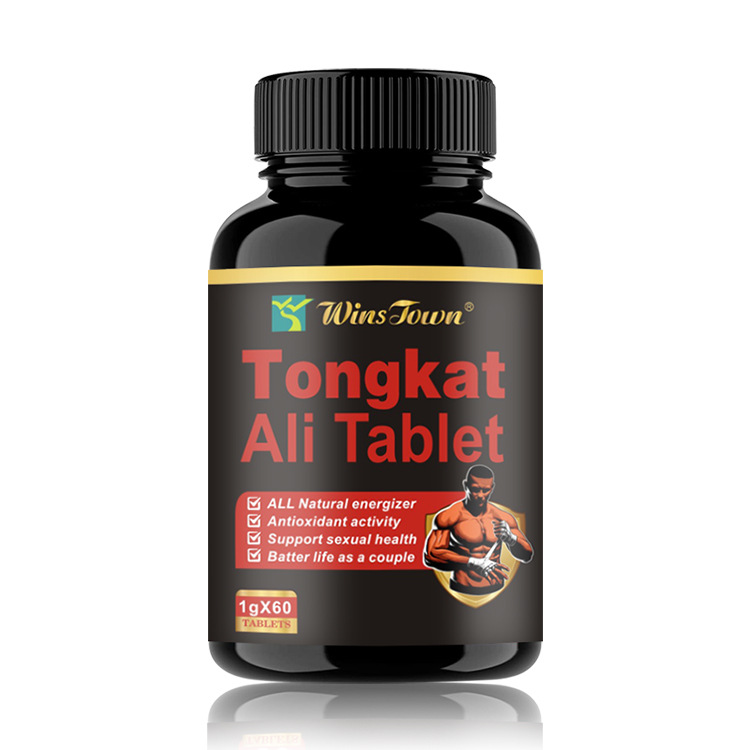 Natural Herbal Supplements Tongkat Ali Shilajit Maca Ginseng Extract Tablet For Men's Power