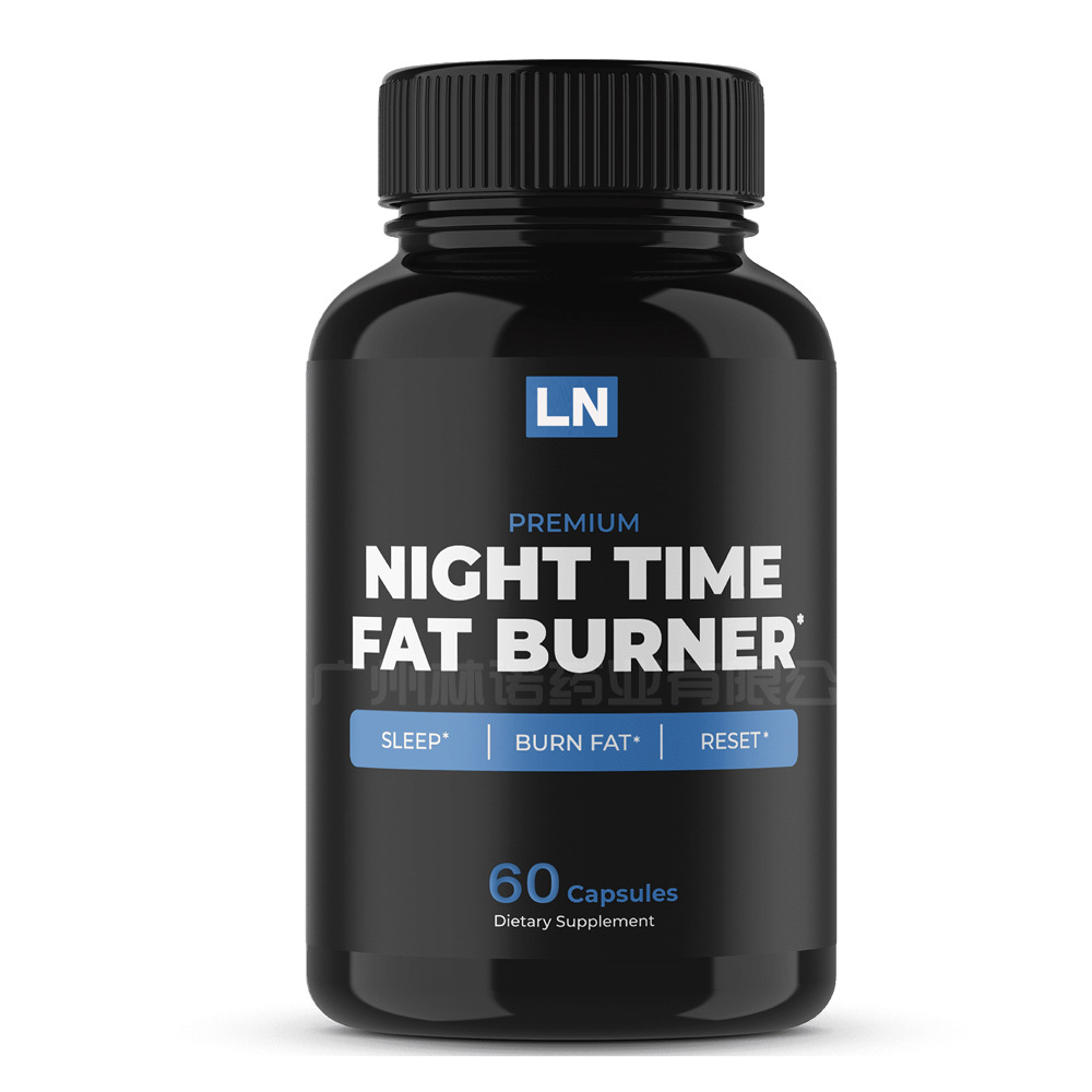 Hot Selling 60-capsule Night Time Fat Burner & Hunger Suppressant Herbal Weight Loss Aid For Adults