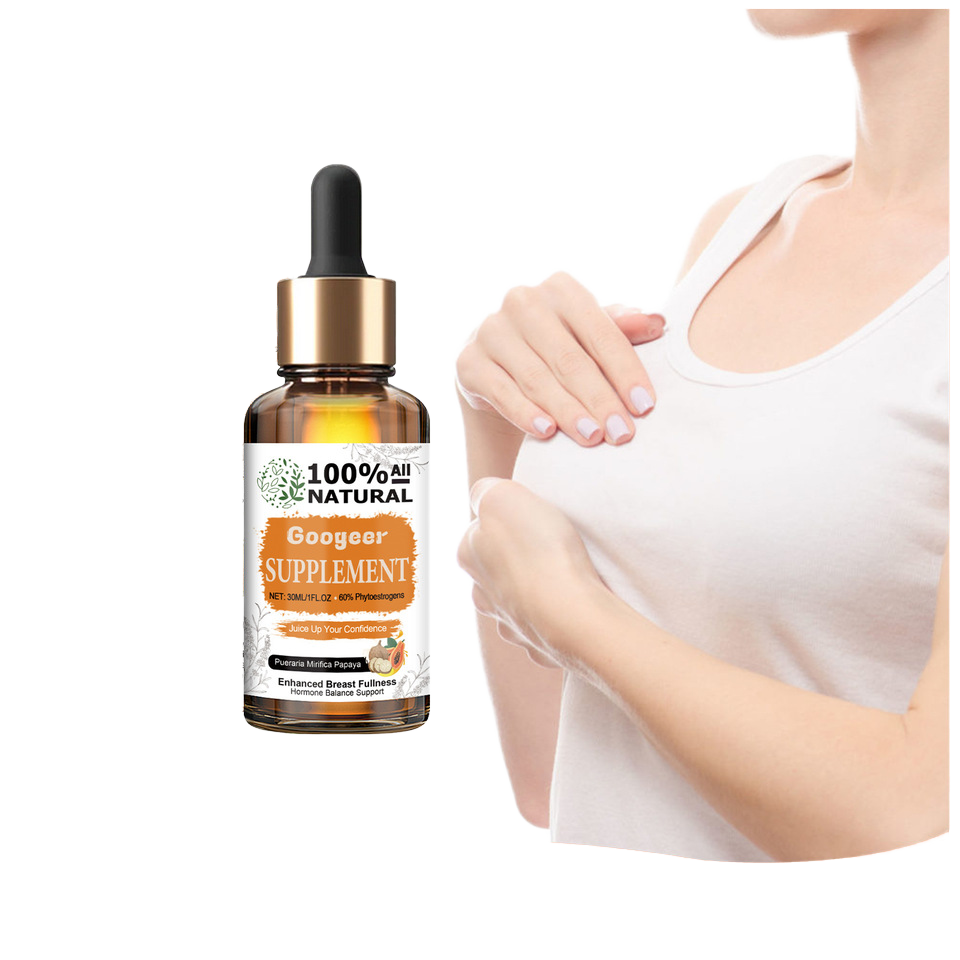 Premium Natural Breast Support Supplement - Hormone Balance & Feminine Wellness - Pueraria Infused