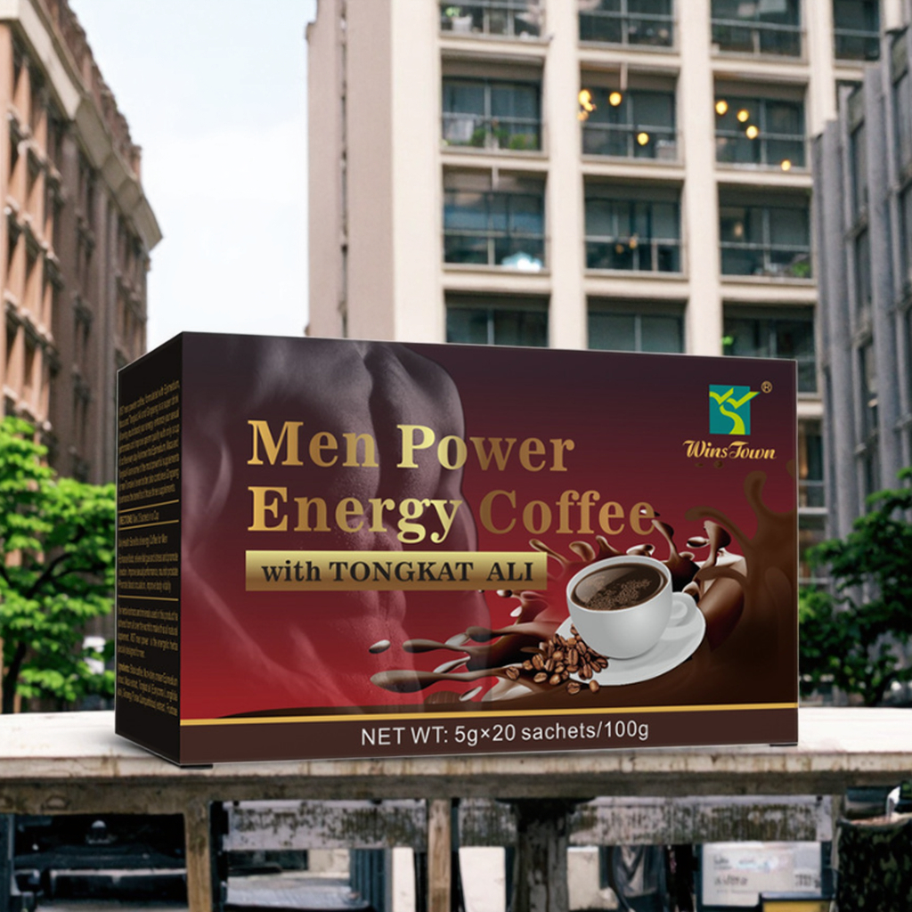 Men's Energy Coffee With Tongkat Ali For Vitality & Stamina Support
