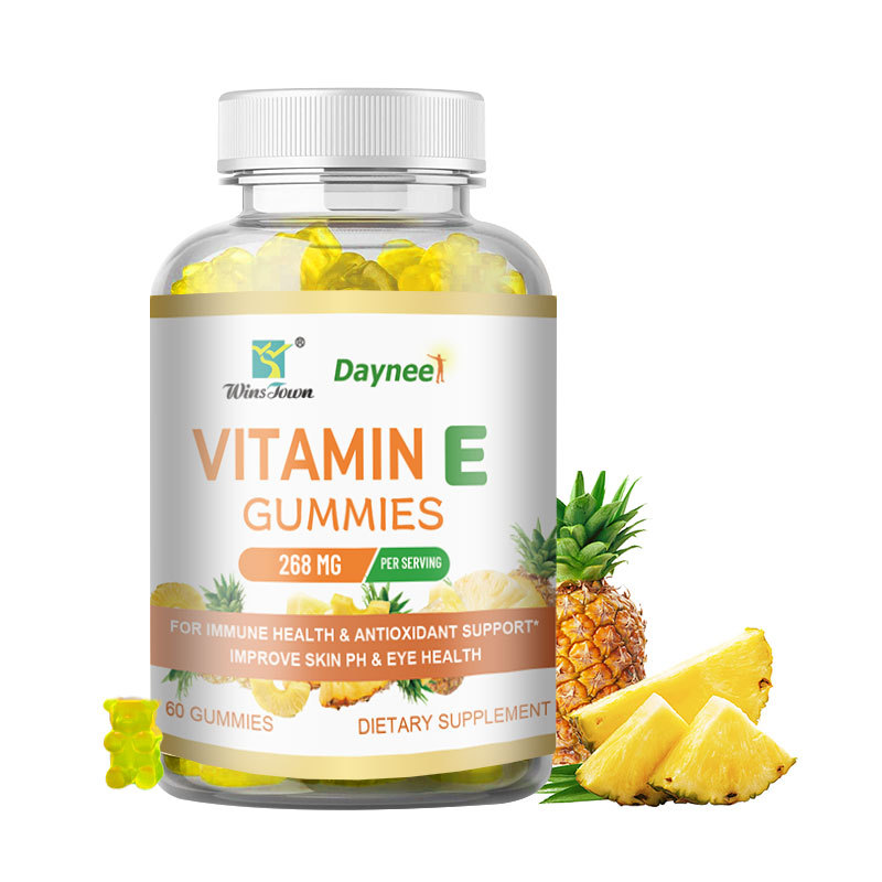 Vitamin E Gummies 268mg Immune Support Antioxidant Skin & Eye Health Dietary Supplement
