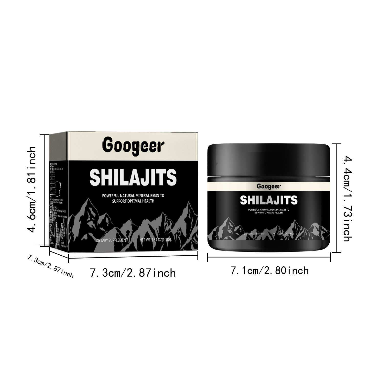 Shilajits Natural Mineral Resin Dietary Supplement For Optimal Health Support