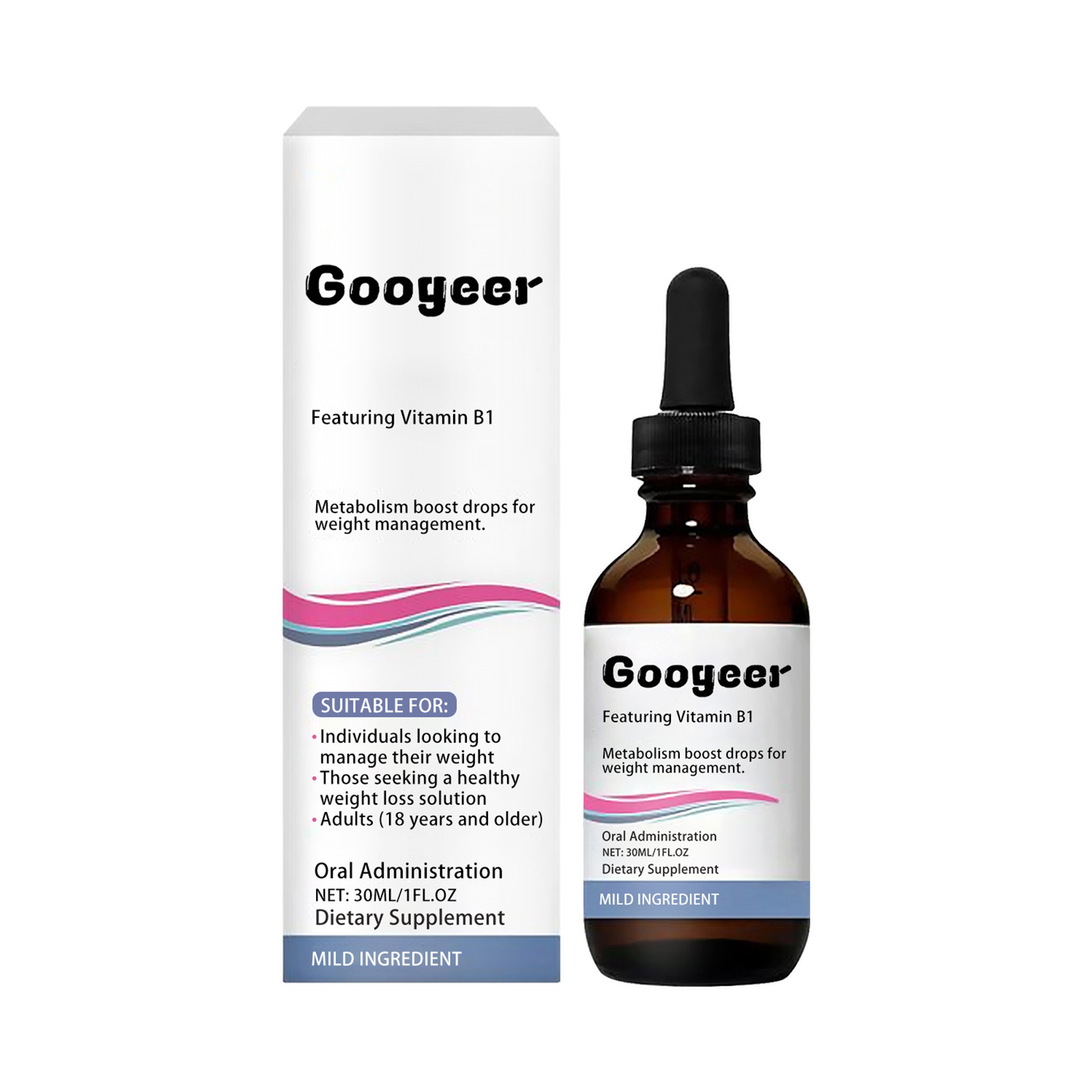 Oral Liquid Metabolism Boost Drops Body Vitamin B1 Metabolism Boost Drops For Weight Management,Oral Dietary Supplement