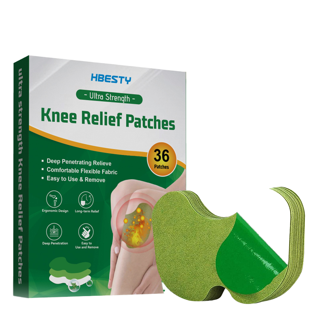 Ultra Strength Knee Relief Patches,Flexible Fabric For Knee Comfort & Support
