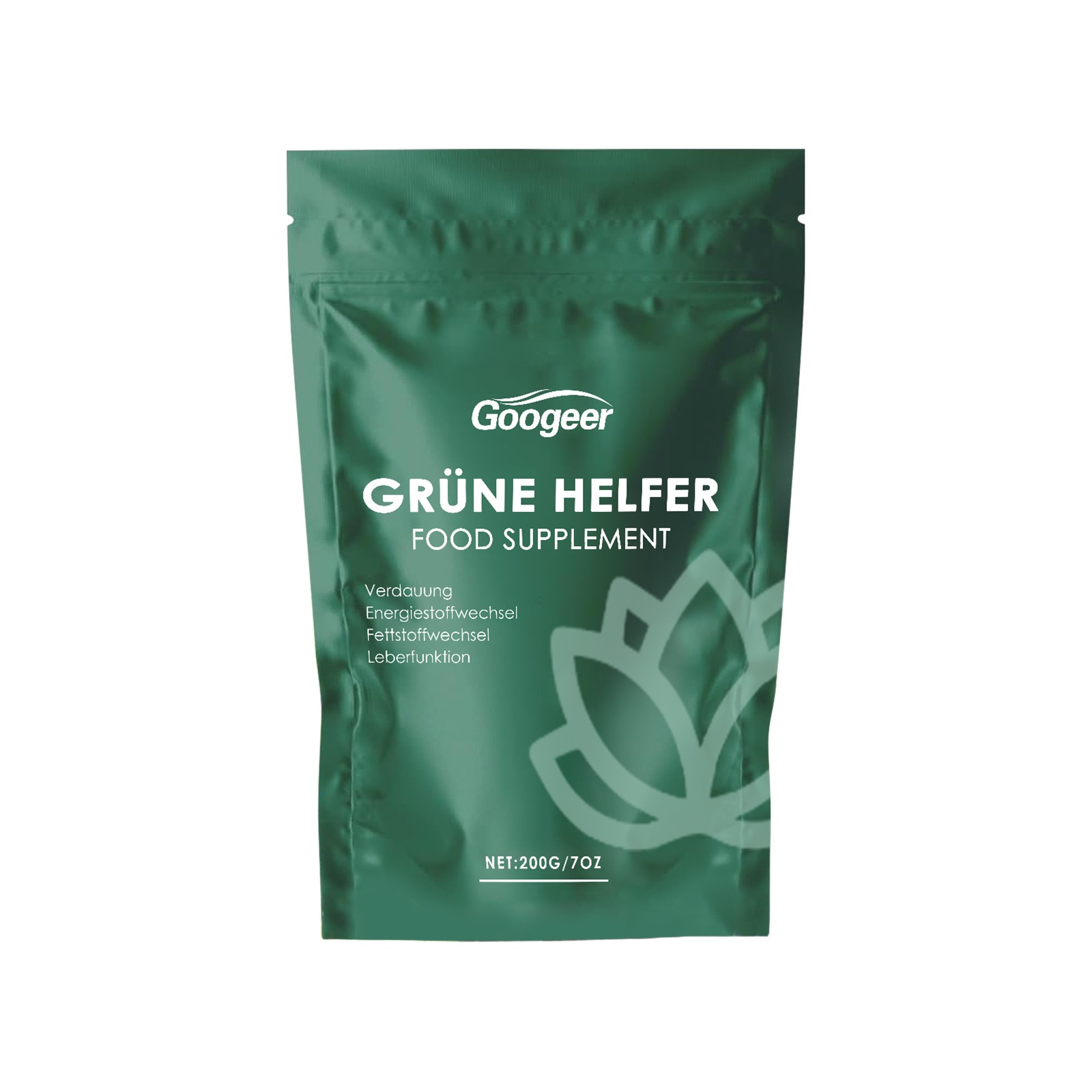 Green Complex Food Supplement For Digestion & Metabolism Support - Natural Herbal Blend For Liver Powder