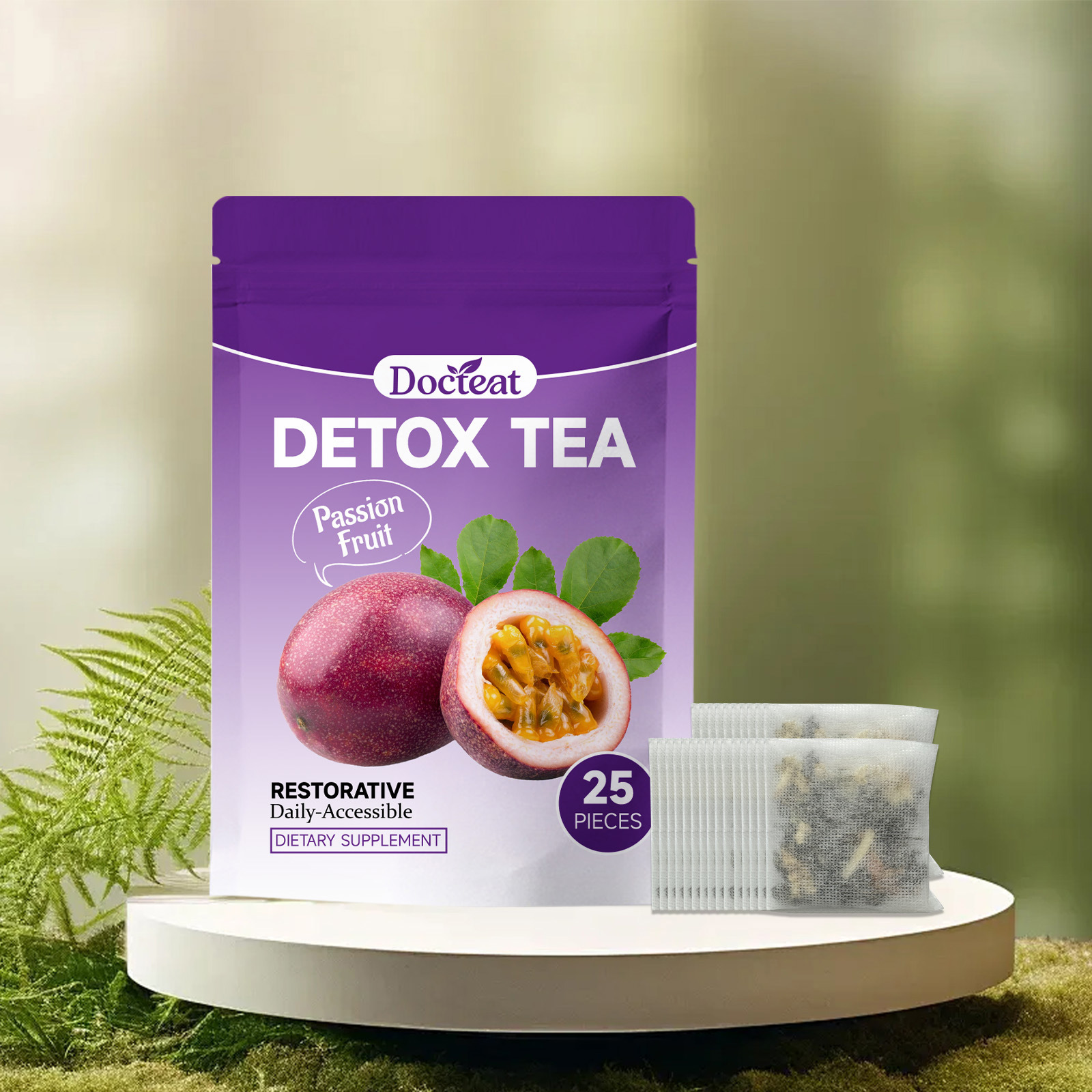 Soothing Passion Fruit Herbal Tea Intestinal Support Oem Private Label Processing Factory Cross-border Bag