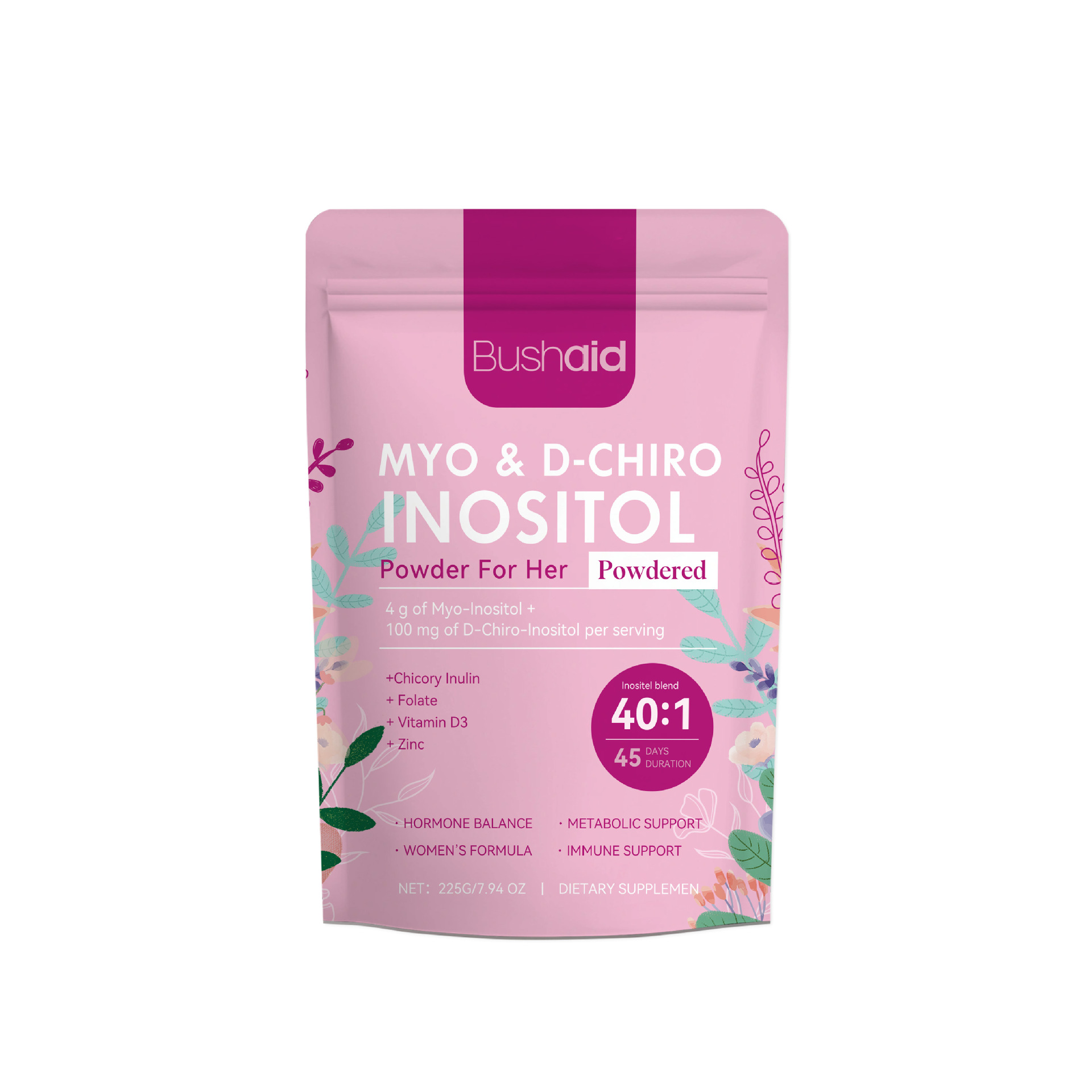 Women's Hormone Balance Support With Myo-inositol For Improved Bone Density Instant Powder