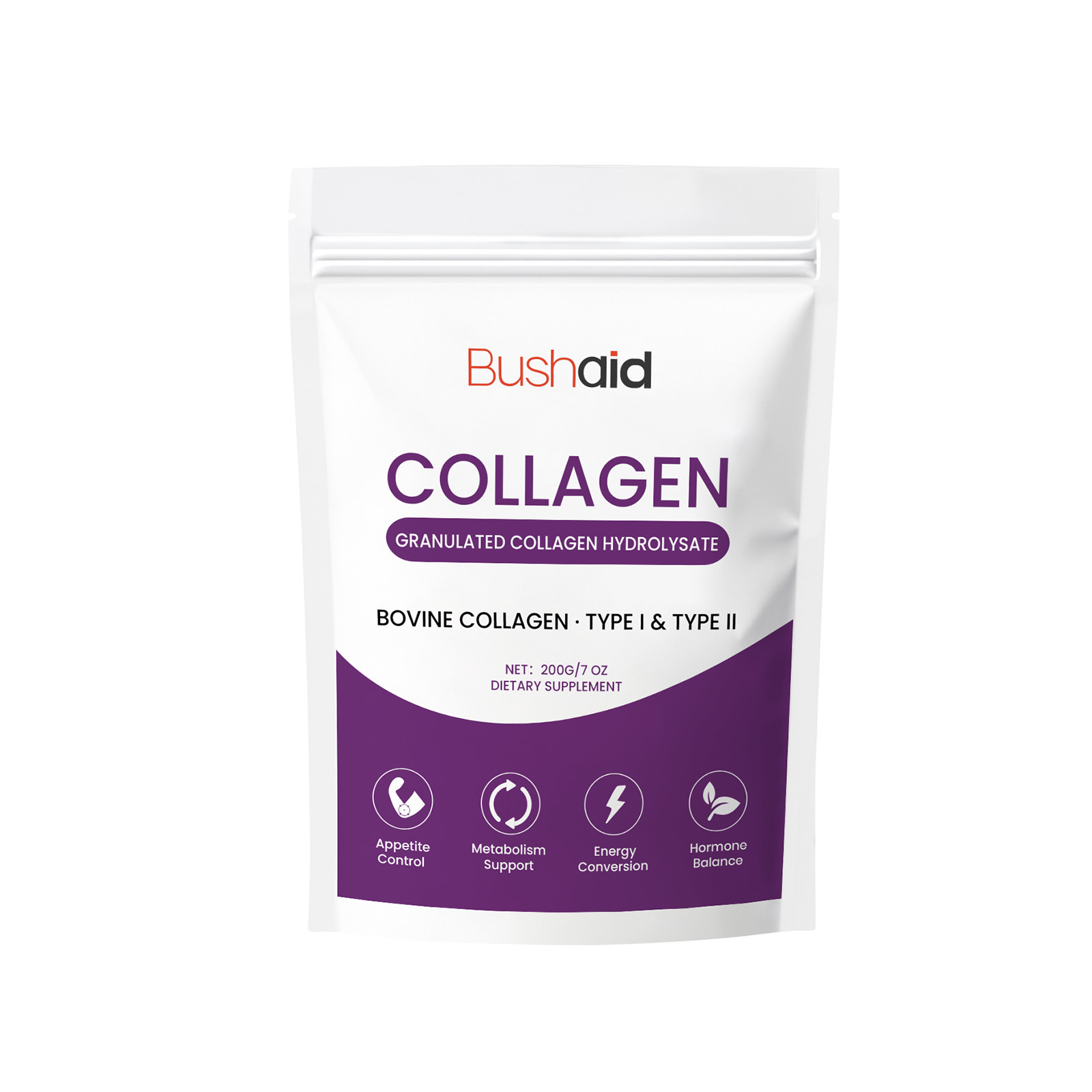 Oem Odm Collagen Instant Powder 200g For Improved Bone Density Body Care Collagen Powder