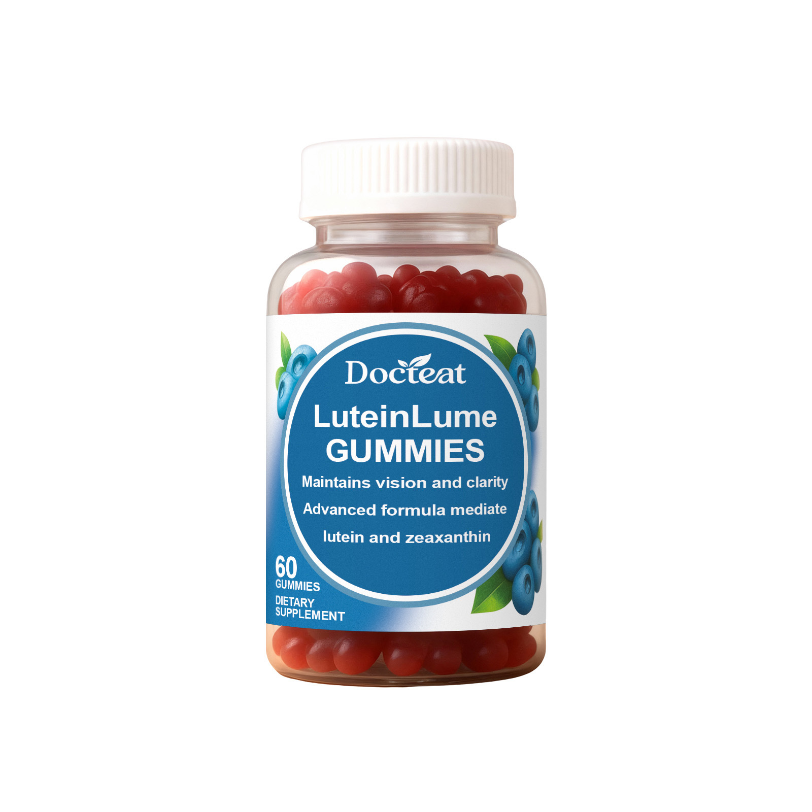 Lutein & Zeaxanthin Eye-care Gummies 60 Count Basic Packaging Gentle Ingredients To Relieve Eye Discomfort