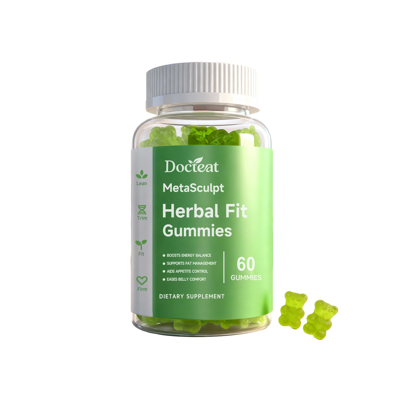 Plant-based Gummies Plant-derived Ingredients Support Daily Wellness Improved Bone Density & Posture 60 Gummies