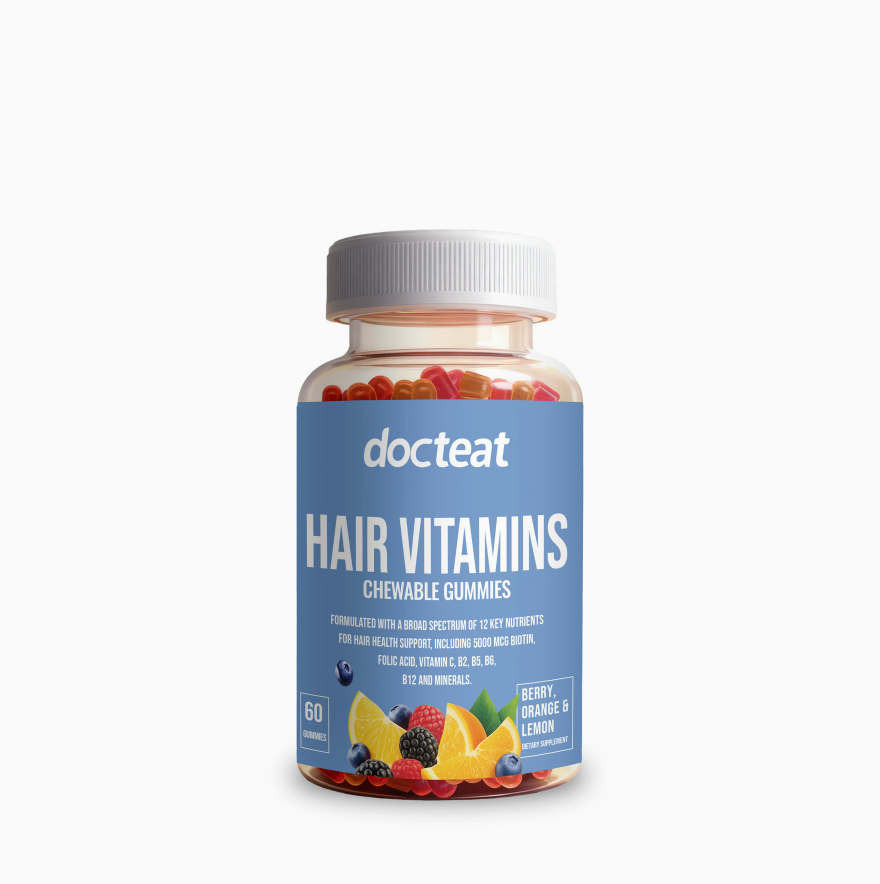 Body Care Gummies Daily Hair Nail & Overall Body Care With Improved Bone Density 60 Gummies