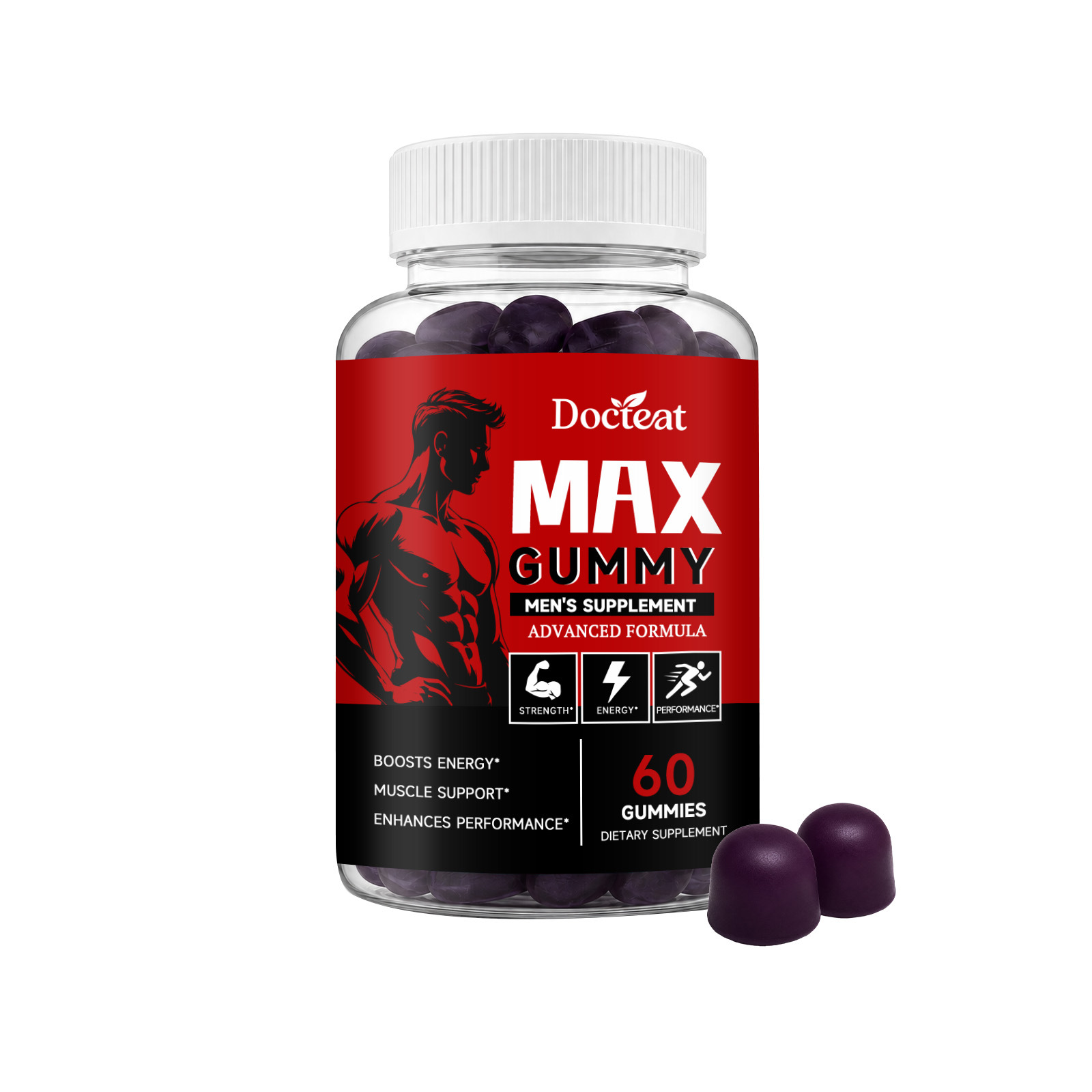 Premium Soft Chewable Nutritional Gummies With Mixed Herbal Formula For Daily Dietary Intake