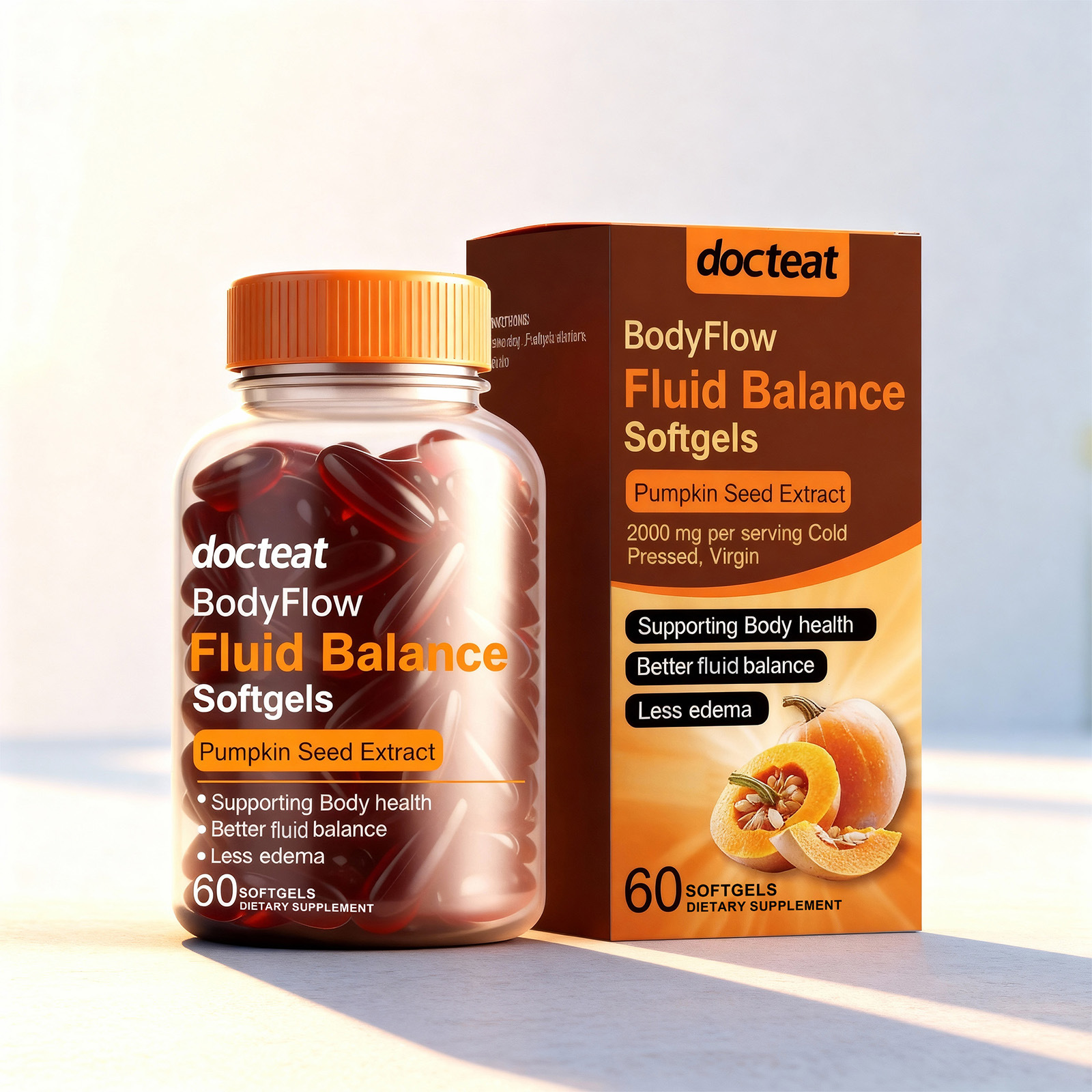 Premium Nutrient Softgels With Pumpkin Seed Extract For Daily Dietary Nutrition